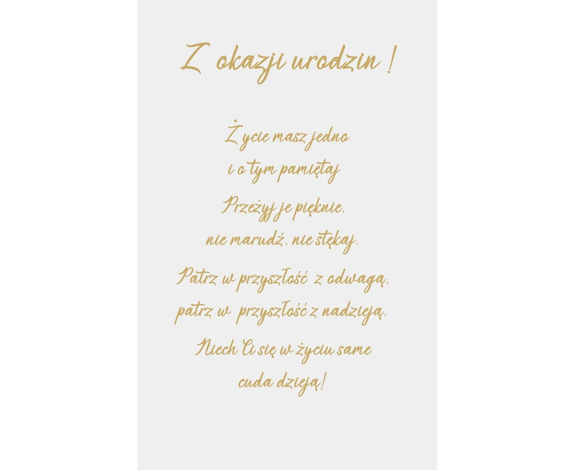 Birthday Card, Island, sea, 13x20,5 cm
